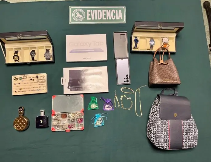 Carabineros detiene a cuatro personas por robo a domicilio en sector Quitacalzón de Valdivia y recupera la totalidad de las especies sustraídas