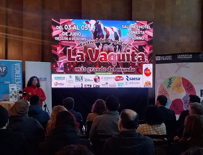Osorno lanza el Festival del Chocolate “La Vaquita Más Grande del Mundo” 2026 con tres días de gastronomía y entretención