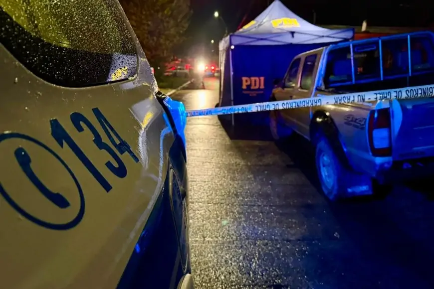 Hombre de 53 años fallece y su hijo de 33 resulta herido tras múltiples impactos balísticos en Osorno