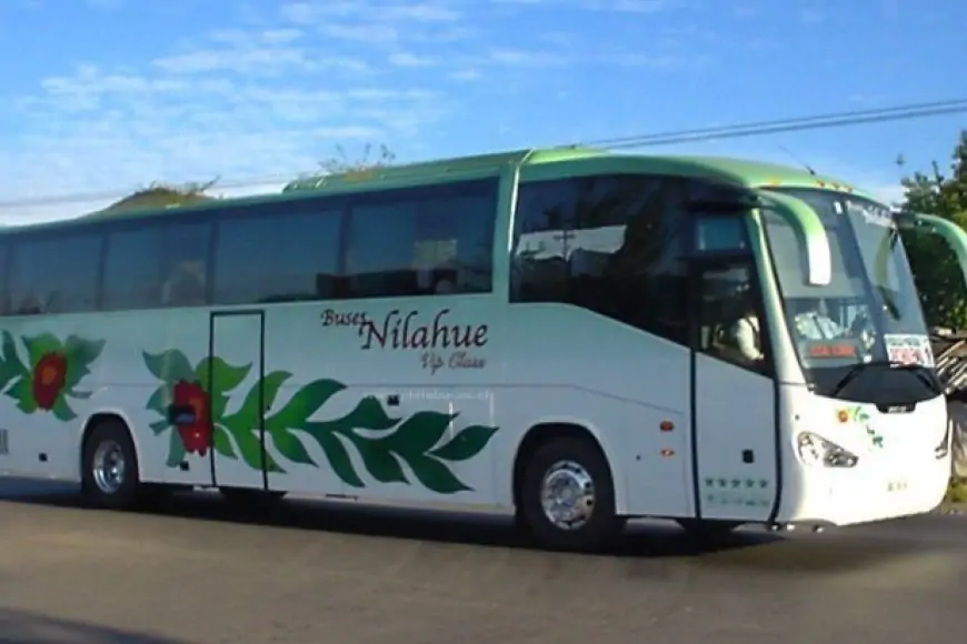 Conductor de bus Nilahue fue agredido con objeto contundente en Calcurrupe: sufrió fractura grave y fue trasladado a Valdivia