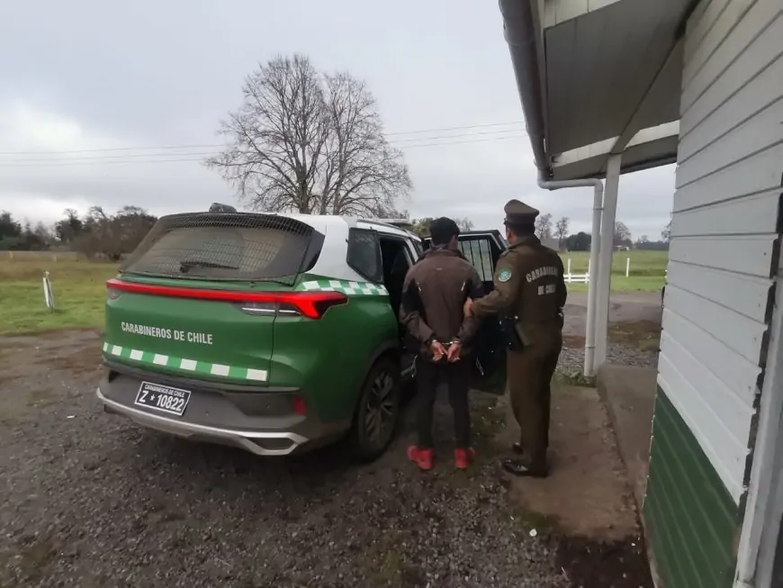 Carabineros  detiene a sujeto por receptación y recuperan vehículo con encargo por apropiación indebida
