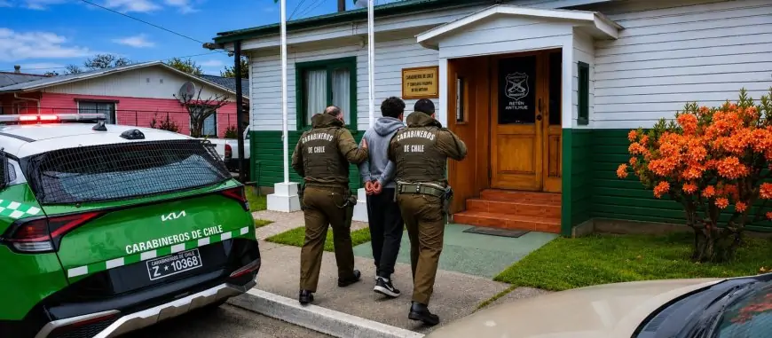 Detienen en Antilhue a sujeto por robo en lugar habitado y orden de captura vigente: tiene 12 causas