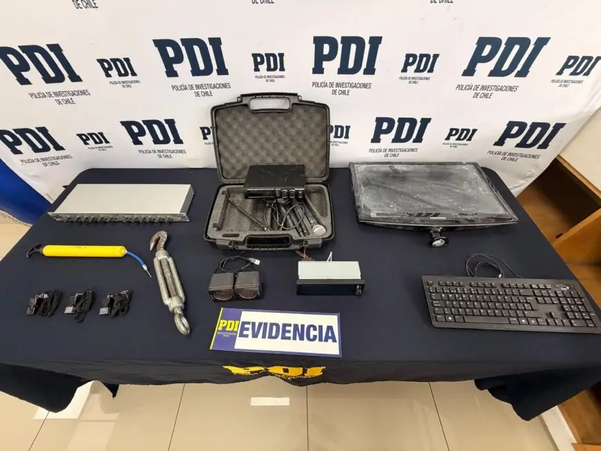 Detienen a dos sujetos de 17 y 18 años por robo y daños en gimnasio municipal de Castro: especies avaluadas en $1.200.000
