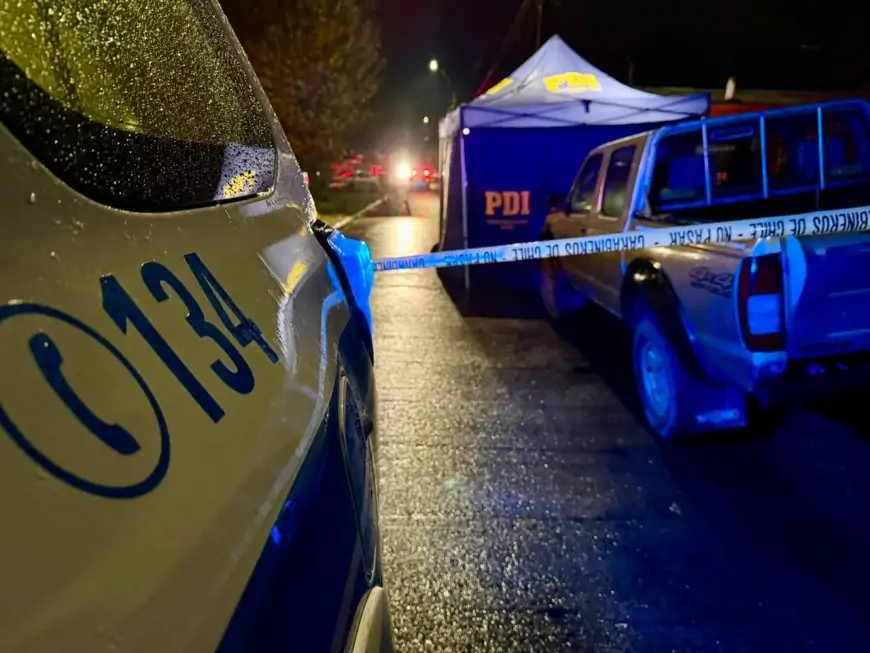 Hombre de 53 años fallece y su hijo de 33 resulta herido tras múltiples impactos balísticos en Osorno