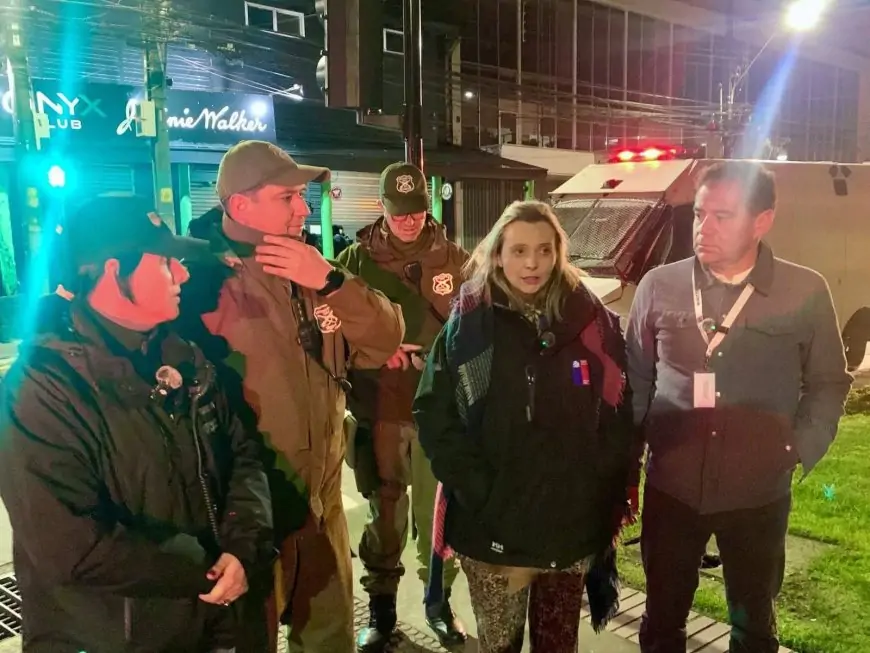 Tres locales nocturnos clausurados y una detención por microtráfico dejó operativo fiscalizador en Puerto Montt