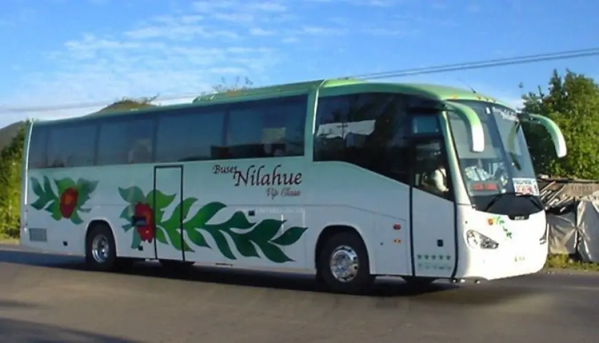 Conductor de bus Nilahue fue agredido con objeto contundente en Calcurrupe: sufrió fractura grave y fue trasladado a Valdivia