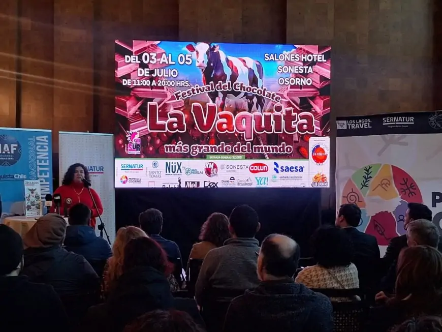 Osorno lanza el Festival del Chocolate “La Vaquita Más Grande del Mundo” 2026 con tres días de gastronomía y entretención