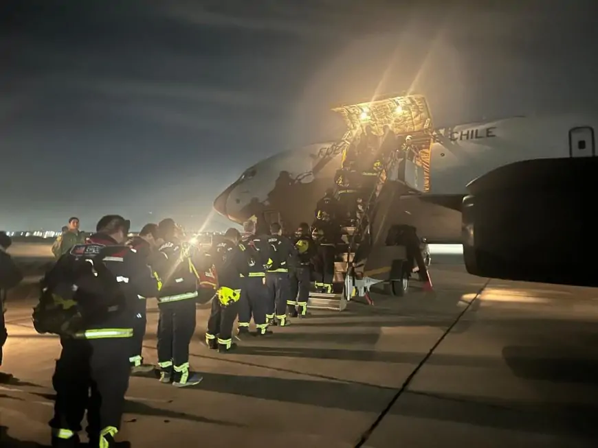 Chile envía ayuda humanitaria a Venezuela: 30 rescatistas USAR y seis toneladas de equipamiento en primer vuelo