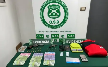 Carabineros del OS9 detiene a dos personas por homicidio frustrado en Valdivia y uno queda en prisión preventiva