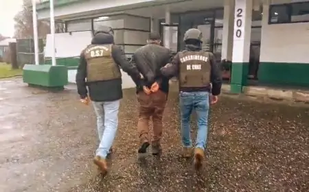 Carabineros del OS7 detiene en Mariquina a sujeto con orden vigente para cumplir condena por tráfico de drogas