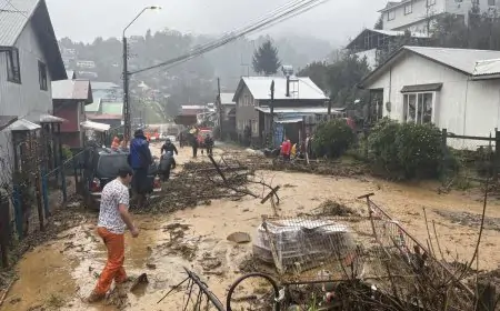 Alcalde de Corral reporta 32 eventos por sistema frontal: remociones en masa e inundaciones afectan la comuna