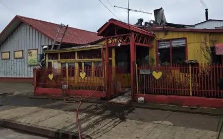 Vivienda de calle Condell en Río Bueno sufrió daños estimados en un 20% tras incendio
