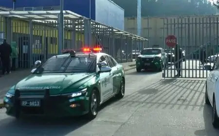 Carlos Cancino, alias "El Rana", es trasladado desde Valdivia a Santiago bajo estricto resguardo policial