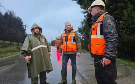 Delegado presidencial del Ranco reporta afectaciones por sistema frontal en cuatro comunas