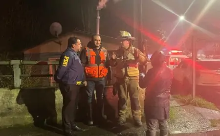 PDI despliega servicios de apoyo por inundaciones en población Foitzick de La Unión