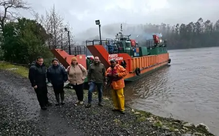 Delegado del Ranco fiscaliza nuevo recorrido de emergencia para aislados en Llancacura