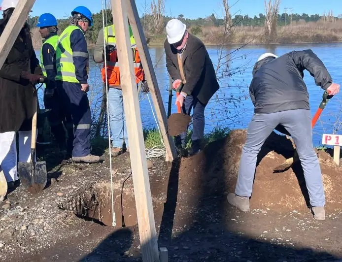 Inician obras del Borde Fluvial Cocule en La Unión con inversión de $5.491 millones y entrega proyectada para 2027