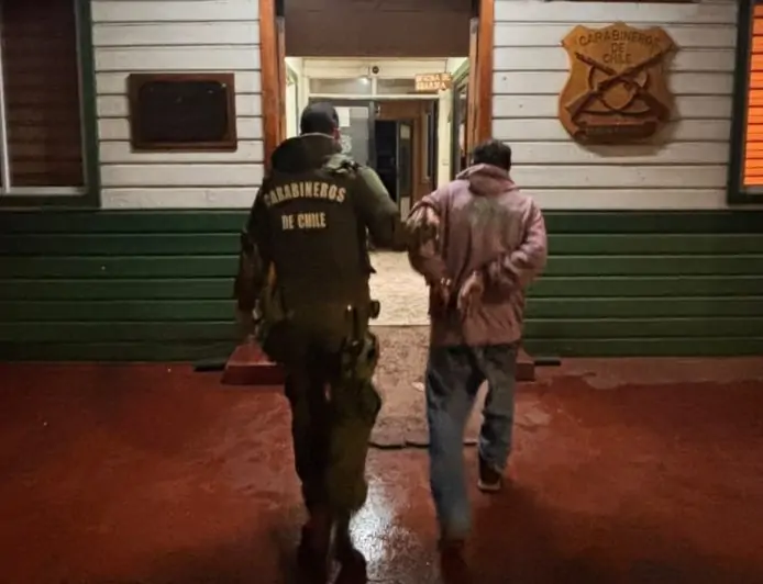 Carabineros detiene a sujeto por robo en vivienda de Río Bueno