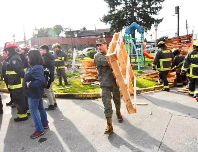 Delegado del Ranco destaca labor de Bomberos y Ejército ante emergencia en La Unión