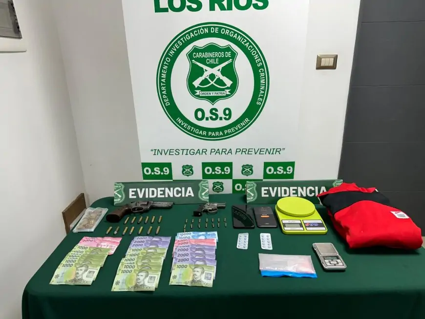 Carabineros del OS9 detiene a dos personas por homicidio frustrado en Valdivia y uno queda en prisión preventiva