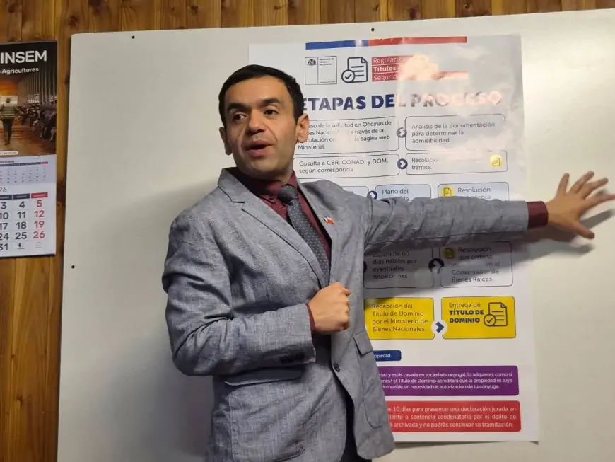 Seremi de Bienes Nacionales busca agilizar 5.700 expedientes de saneamiento y acercar el servicio al mundo rural