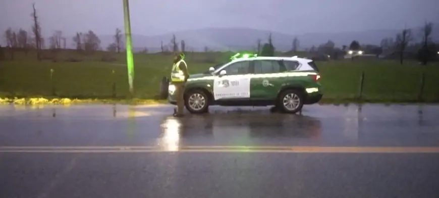 Carabineros de Futrono llama a extremar precauciones por mal tiempo