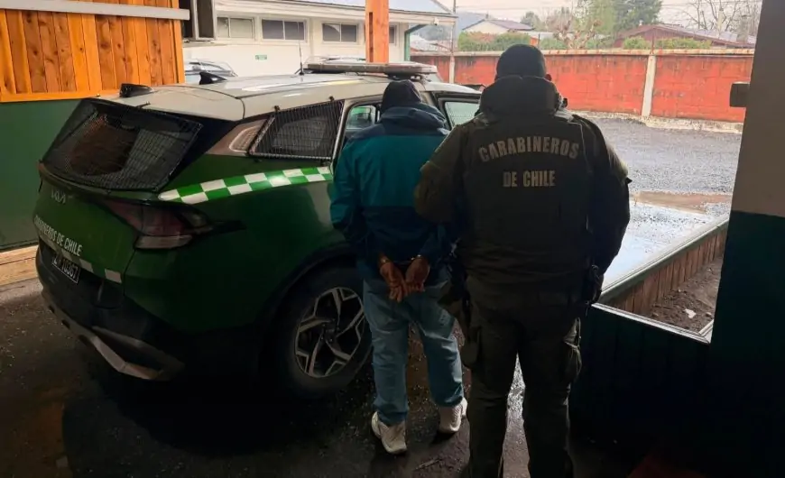 Detenido en Lanco por estafa e infracción a la Ley de Drogas 
