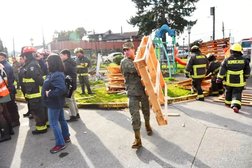 Delegado del Ranco destaca labor de Bomberos y Ejército ante emergencia en La Unión