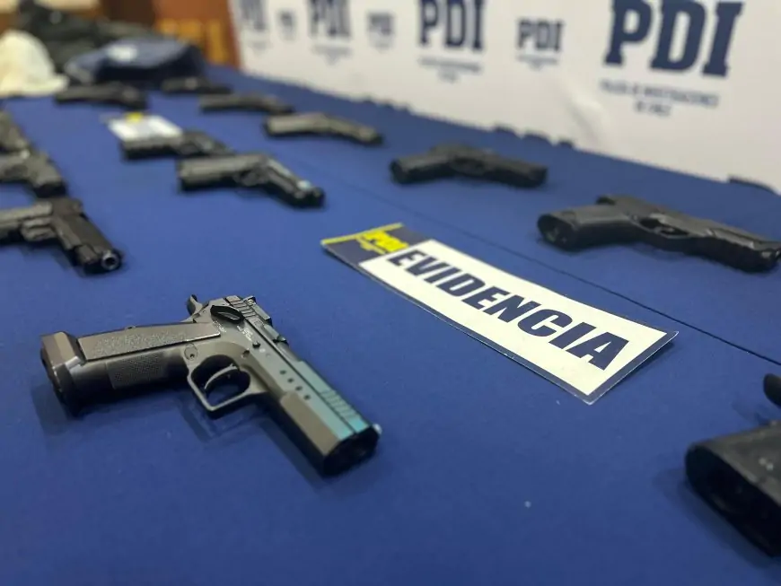 Detenido por robo de 18 pistolas de aire comprimido en centro comercial de Puerto Montt