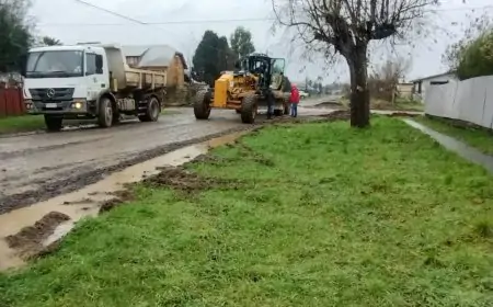 Municipio de Rio Bueno finaliza mejoramiento de ductos y limpieza de canales en sector Crucero