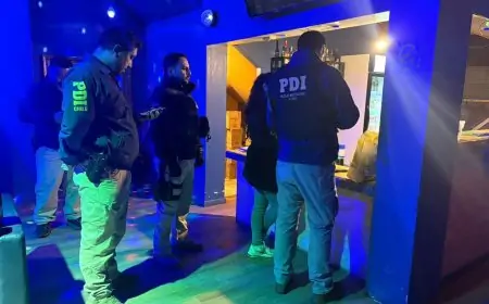 26 prófugos detenidos y 25 extranjeros denunciados en operativo especial de la PDI en región de Los Lagos