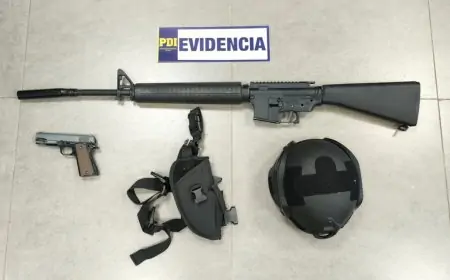 Hombre con distintivos falsificados de la PDI es detenido por operativo en San Bernardo y Mariquina