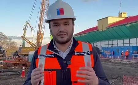 Delegado Valderrama destaca avance del Hospital de La Unión a cinco meses del gobierno de Kast