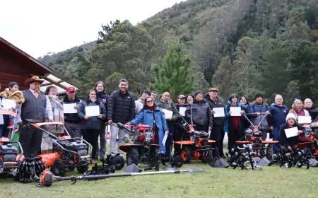 INDAP entrega más de $32 millones a pequeños agricultores de Corral para maquinaria y turismo rural
