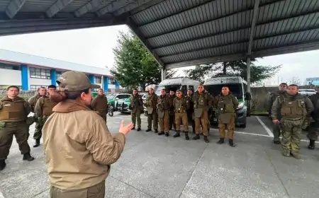 Carabineros y Gendarmería refuerzan vigilancia en cárcel de Puerto Montt y detienen a tres personas