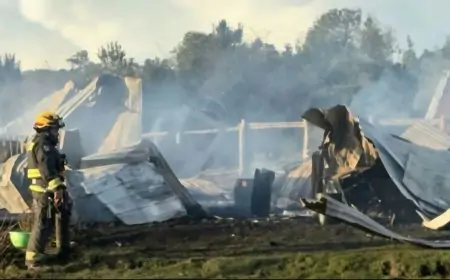 Adulta mayor fallece y otra persona resulta lesionada en incendio en isla Cailín, Quellón