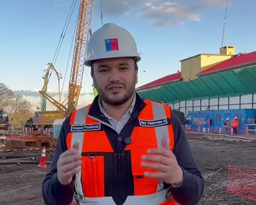 Delegado Valderrama destaca avance del Hospital de La Unión a cinco meses del gobierno de Kast