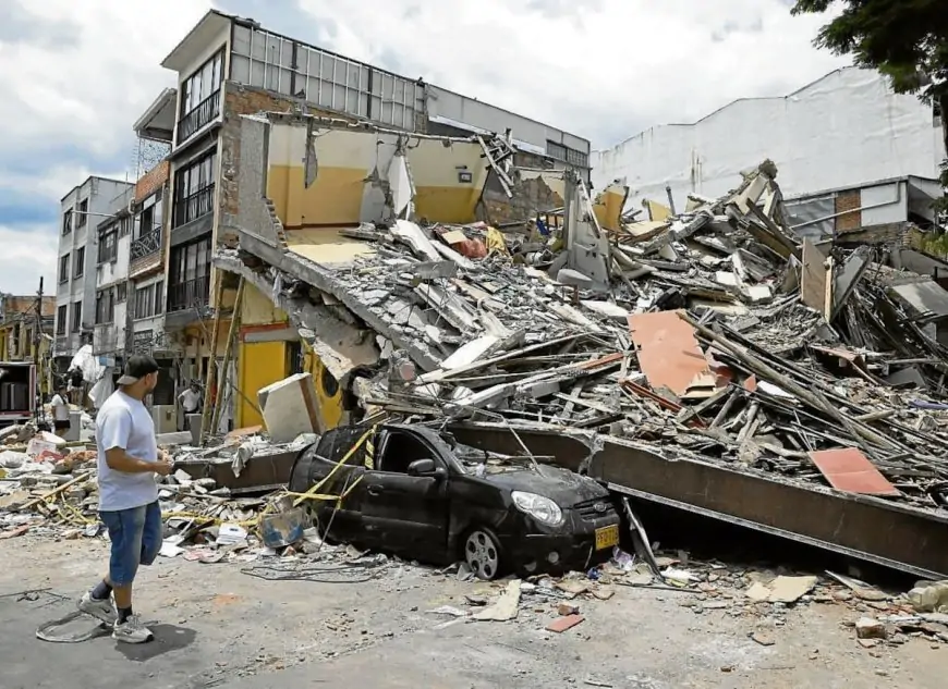 Balance del terremoto en Colombia sube a 265 muertos, 496 desaparecidos y 53.816 afectados
