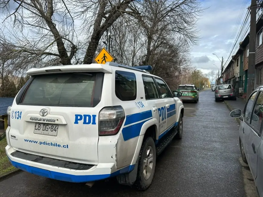 Hombre de 29 años detenido por homicidio frustrado en Osorno tras apuñalar a joven de 19 años
