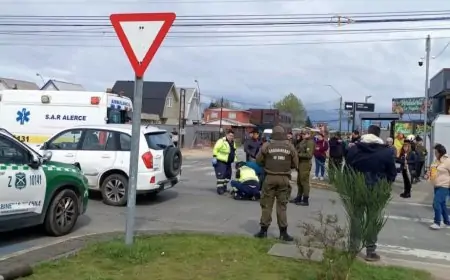 Carabinero en estado grave tras ser atropellado en Alerce Sur; conductor huye y es intensamente buscado