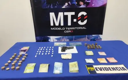 Cuatro detenidos por microtráfico en allanamientos en Puerto Varas