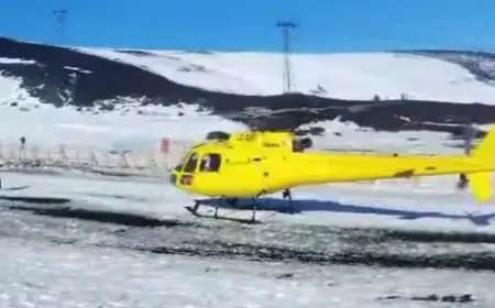 Menor de edad es evacuado en helicóptero tras fracturarse en centro de ski del Volcán Osorno