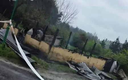 Tres personas fallecidas tras incendio estructural de vivienda en Traiguén