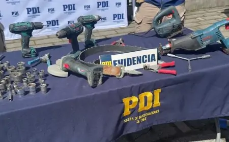 Seis imputados en prisión preventiva por banda dedicada al robo de cobre en Los Ríos