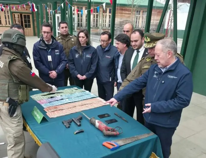Delegados y Carabineros anuncian histórico golpe al abigeato en Los Ríos y Los Lagos