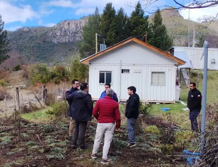 PDI y Gobierno Regional de Los Lagos avanzan en proyecto de conservación de la Avanzada Policial de Palena