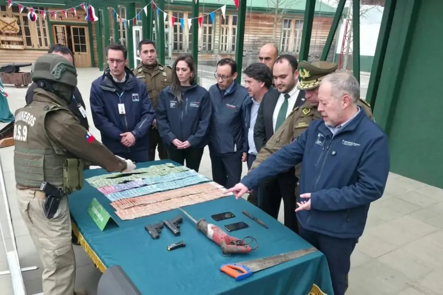 Delegados y Carabineros anuncian histórico golpe al abigeato en Los Ríos y Los Lagos