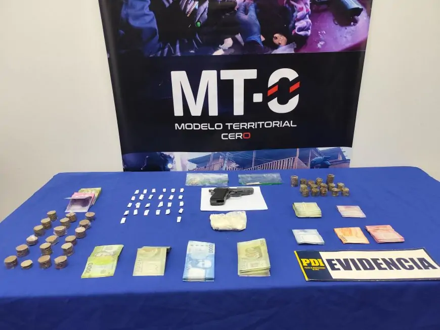Cuatro detenidos por microtráfico en allanamientos en Puerto Varas
