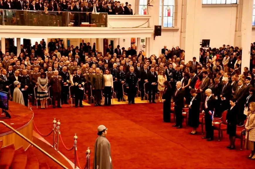 Presidente Kast asiste al Te Deum Evangélico en la Catedral Metodista Pentecostal de Chile