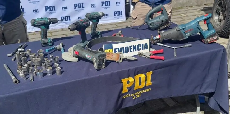 Seis imputados en prisión preventiva por banda dedicada al robo de cobre en Los Ríos